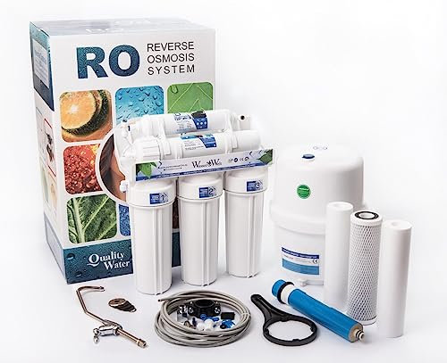 5-Stufen RO Umkehrosmoseanlage, 3,2 gal Tank, 75 GPD Membran