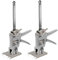 MEETOZ Hand Lifting Tool Jack Heavy Duty 2Pcs,Multi-Function Height Adjustment Lifting Device That Can Support Slow & Speed Down,Suitable for Installing Cabinets,Flooring & Windows,Load 880LBS/400KG