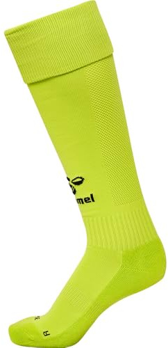 Hummel Unisex Kinder Hmlessential Football Sock, LIME POPSICLE/BLACK, 35-38 EU