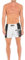 MOSCHINO Costume da Uomo Bianco e Nero con Logo e Disegno L