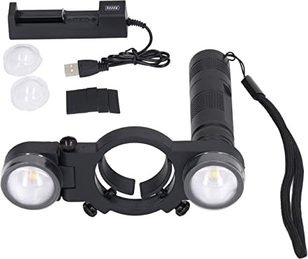 Leopacat Spritzpistolen Licht, mit 3 Helligkeitsstufen | Universelle Lackierlampen Beleuchtung für 28-42mm Durchmesser LED Fülllicht für Autolackierung und Heimwerken