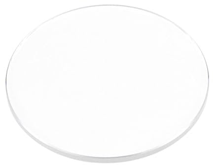 sourcing map Watch Crystal Glass Len 32mm Dia 1.5mm Thick Flat Round Clear Sapphire Glasses Watches Face Crystals Lens Replacement for Watchmaker Repair