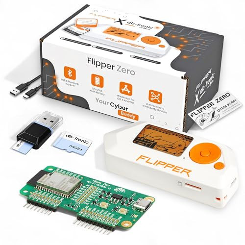 Flipper Zero WiFi Set | Flipper Zero | WiFi-Board | 64GB Speicherkarte | USB-Kartenleser