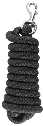 Ieron Redini equestri Completamente Intrecciate Corde bullone Corda Nera per addestramento Cavalli Corde equestri