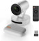 Nuroum Sistema de Cámara Web para Conferencias, Zoom Óptico de 5X, Cancelación de Ruido, Autofocus, Sistema de Videoconferencia Todo en Uno, PTZ Webcam de 1080P, Altavoz y Micrófono con Bluetooth