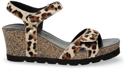 Panama Jack JULIA LEOPARD B1 KEILSANDALE