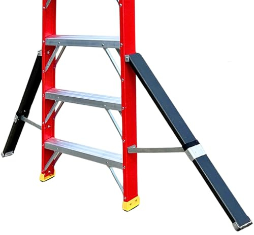 EXCEL Fibreglass Outriggers (2pcs Set) – Ladder Stabiliser Legs for FPL-6E & FPL-8E Telescopic Ladders | Heavy-Duty Safety Support for Added Balance & Grip