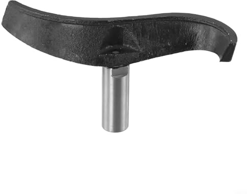 UrbanHui Drehbank-Werkzeugablage mit konkavem, gebogenem Halter für Holz- und Metallbearbeitung, passend für Werkzeugablagen mit 16/25 mm Durchmesser, Eisenkonstruktion (25 mm)