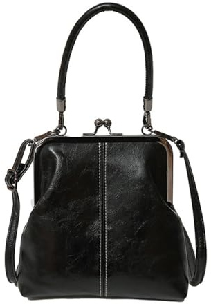 Generisch Sac à bandoulière en cuir synthétique avec fermeture Épaule Sac à main Porte-monnaie