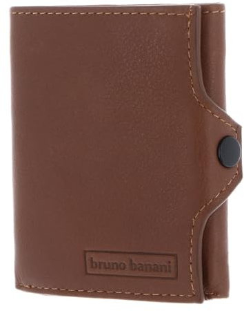 bruno banani Leder Geldbörse Wallet Cognac braun