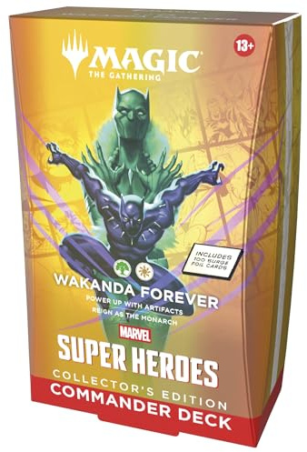 Magic: The Gathering | Marvel Super Heroes Collector’s Edition Commander-Deck – Wakanda über Alles! (Englische Version)