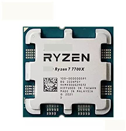 CPU R 7 7700X R7 4.5 GHz 8-Core 16-Thread CPU Processor 5NM L3=32M 100-000000591 Socket AM5 N But Without Cooler Welcome to order