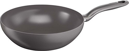 Tefal Wok pan o.D. 28 cm C 93319 taupe EAN: 3168430181328.