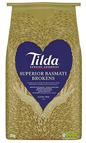 Tilda Broken Basmati Rice Pack of 20 kg