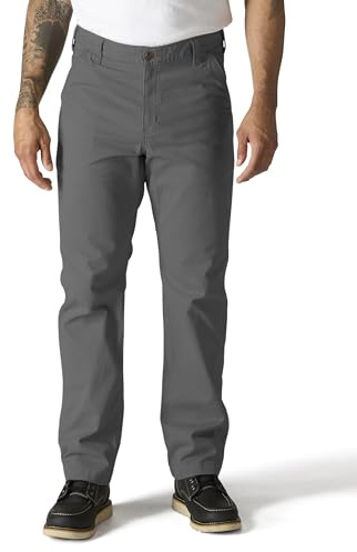 Carhartt Men's Relaxed Straight Rigby Dungaree, Gravel, W34 x L30