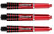 WINMAU Prism Force Rot Short Polycarbonate Dart Stems - 1 Sätze pro Packung (3 Schäfte insgesamt)
