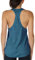 icyzone Yoga Sport Tank Top Damen Racerback Lauftop Fitness Running Shirt Oberteile (M, Denim)