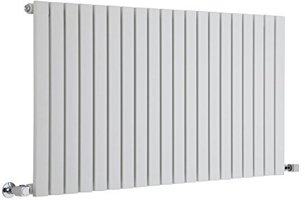 Hudson Reed Sloane - Design Heizkörper 635mm x 1180mm in Weiß