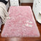 Teppich Flauschig Lammfell Teppich Rose deko Mädchen Kinderzimmer Aesthetic Teppiche Teenager Zimmer Schlafzimmer Teppich für Wohnzimmer 70x135 cm