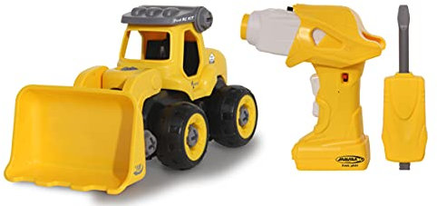 JAMARA Radlader Bausatz, inkl. Hand-Schraubendreher/Fernbedienung - ab 3 Jahre, Orange