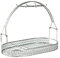 MISNODE Metal Wire Coffee Mug Cup Holder Stand Dishes Organizer Rack Hook Coffee Cup Dryer Countertop Tea Cups Holder Stand Stand Dishes Tea Set, Silver