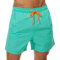 Dissolving Swim Trunks Prank Shorts Funny Gift for Brother Boyfriend Bachelor Beach Party in The Swimming Pool, Cyanblau, L