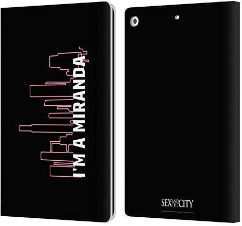 Head Case Designs Offizielle Sex and The City: Television Series Miranda Charaktere Leder-Wallet-Hülle Kompatibel mit Apple iPad 10.2 2019/2020/2021
