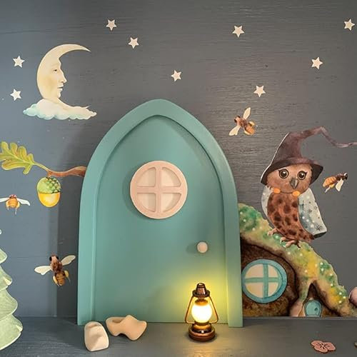 TinyFoxes Leuchtsticker Waldbewohner - Wandtattoo für die Dekoration im Kinderzimmer - leuchtet im Dunkeln - magische Welt bei Tag und bei Nacht - von Kristin Franke