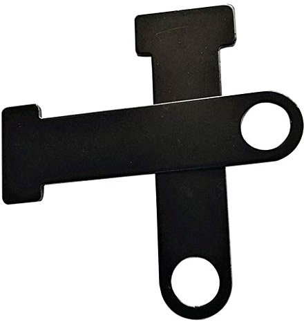 VKMKV 1 Pair Motorcycle Open Face Helmet Lock Quick Release Buckle Fastener Secure Connector Black