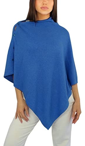 Win's Damen Poncho aus Kaschmirgemisch - Made in Italy