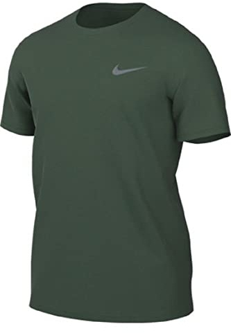 Nike Mens Team Legend Short Sleeve Crew T-Shirt (as1, Alpha, l, Regular, Regular, Gorge Green)