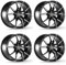 4x Schmidt Felgen Drago 8.5Jx19 ET48 5x114,3 HellCat Black kompatibel mit Kia Ceed 3 Typ CD