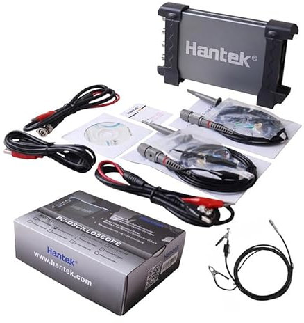 Hantek USB/PC Oscilloscope Hantek6074BC/6104BC/6204BC/6254BC USB/PC Digital Oscilloscope 70MHz 100MHz 200MHz 250MHz 4CH channels 1GSa/s PC Oscilloscope(Hantek6074BC)