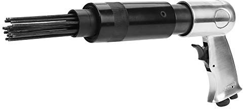 Scrostatore Ad Aghi Pneumatici, Scrostatore Ad Aghi Pneumatici a 19 Aghi Impugnatura Ruggine Scorie di Vernice Ruggine Rimozione Strumento di Sbavatura Utensile Pneumatico