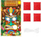 Toyhood Hawaiianisches Wurfspiel, Wurfspiele für Hawaii-Bohnen, Tiki-Bohnen, Aloha-Banner mit 4 Hockern, Wurfspiel für Bohnen Tiki Bar für drinnen und draußen