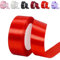 23 Meter Satinband Rot 30mm Satinband Bänder, Breit Schleifenband Dekoband Stoffband Geschenkband Hochzeitsdeko Schleife für Geschenkverpackung,Kunsthandwerk,Haarschleifen,Blumenstrauß,Dekoration