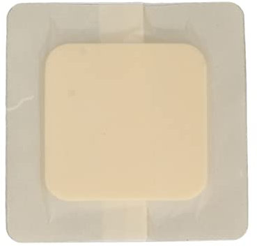 Umrandetes Dekubituspflaster, Selbstklebendes Wasserfestes Hydrokolloid-Dekubituspolster aus Schaumstoff Zum Baden von Wundpflastern