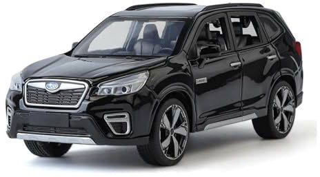 KWZGHOLJ Motorfahrzeuge Replica Auto 1:30 for Subaru Forester SUV Legierungsfahrzeuge Simulation Diecast-Automodell Sammlerstücke Fertiges Modellauto(Black)