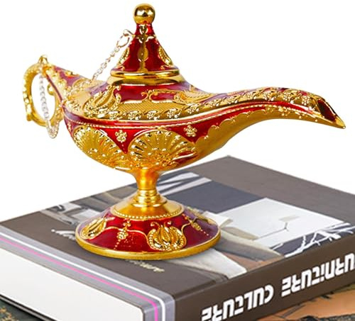 Klassische Lampe - Lust Lampe, vernetztes Ornament - Tischdekoration mit fein glänzenden Oberflächen für Zuhause, Party und Hochzeit