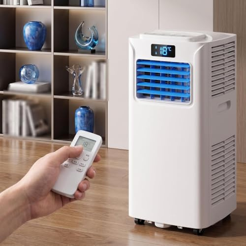 GYFGRTQ Climatizzatore Portatile 14000BTU con Kit di Installazione,Energetico Modo 2 velocità,Timer 24h,Raffreddatore Generale Veloce per Stanze Grandi,Uso Domestico Fa, 7000 BTU, 7000 BTU