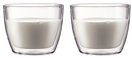 Bodum - 10607-10 - Bistro - Set 2 Tasses à Café Latte Double Paroi - 45 cl