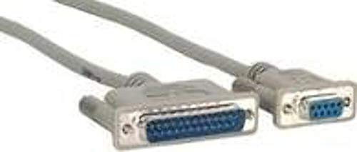 MicroConnect IBM029B - Serial Cable DB9-DB25 3M F/M - black - Warranty: 25Y
