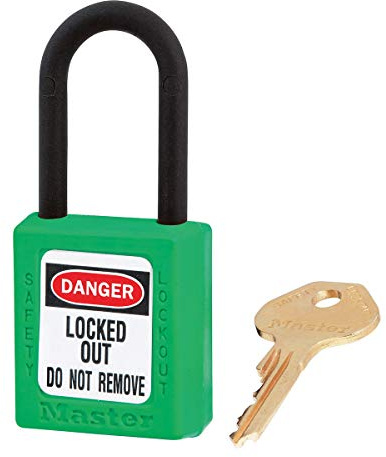 Master Lock Sicherheitsschloss 406 Grün