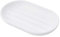 Umbra Touch Seifenschale, ovale Seifenablage mit Soft Touch Finish für Badezimmer und Küche, Weiß, 14 x 9 x 2 cm
