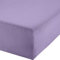 Erwin Müller Boxspringbett-Spannbettlaken Freising Elasthan-Jersey-Stretch - Flieder Größe 90x190 cm - 100x220 cm - dehnbar, antipilling, bügelfrei, Rundumgummi