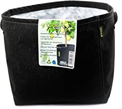 Gronest 1-L 2-L 4-L 8-L 11-L 15-L 19-L 25-L Topf (1, 19-Liter) Textil Blumen Stoff K?Bel Container Beh?lter Grow Hydro-Kultur Eckig Aussaattopf Saat-Topf Pflanzkorb
