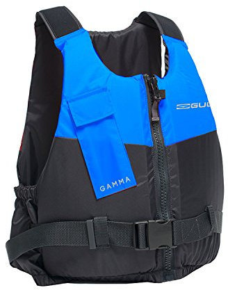 GUL Junior Gamma 50N Kayak Dinghy PFD Giubbotto salvagente per Sport nautici Grigio Blu - Perfetto per la Maggior Parte degli Sport Acquatici - Leggero