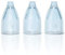Angel-Vac Nasensauger Transparent Softaufsatz für den Nasenstaubsauger / Drei Stück Ersatzteil Ersatz Nasensauger