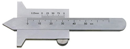 Tiefen-Messschieber/Schieblehre, parallaxfreie Ablesung(50 mm)