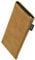 fitBAG Classic Sand Handytasche für Apple iPod Touch 7G 2019 7.Generation Tasche aus original Alcantara mit Microfaserinnenfutter | Hülle mit Reinigungsfunktion | Made in Germany